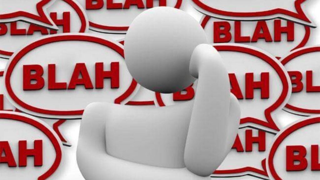 Non ripeterti, ti cambia la vita