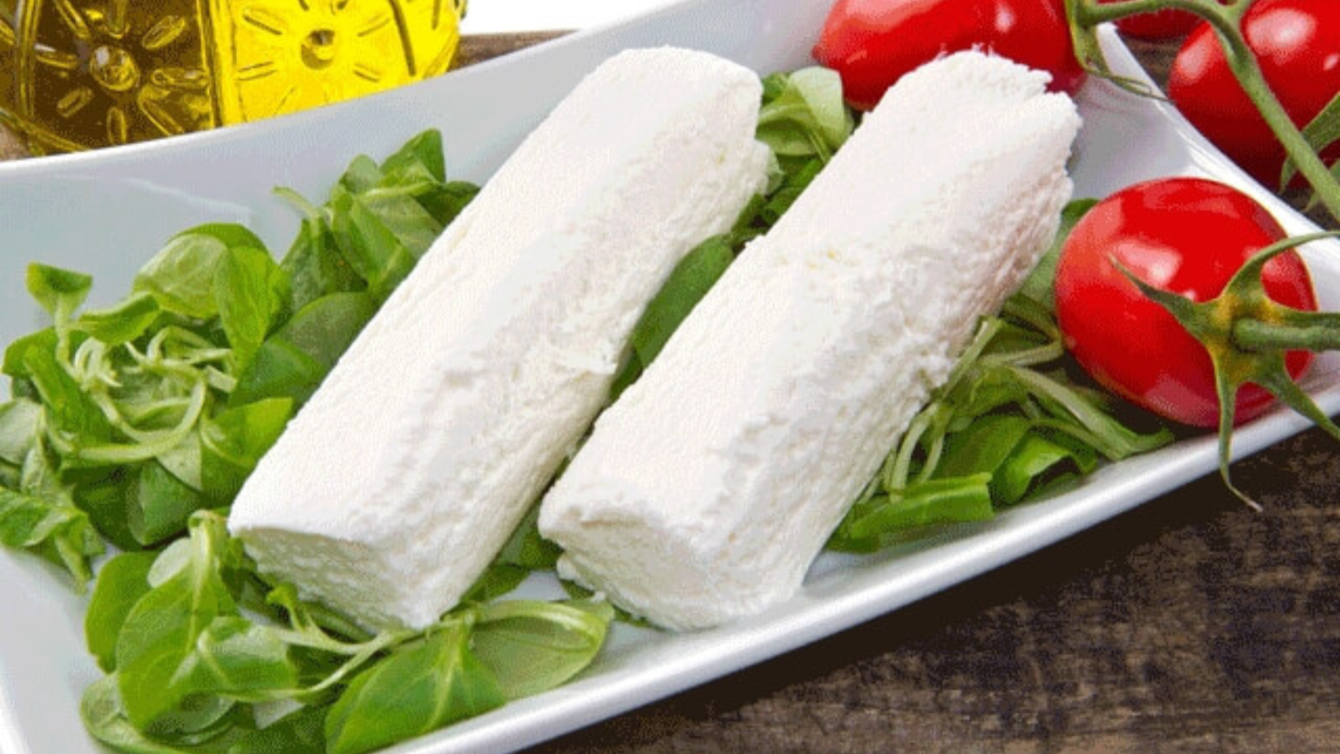 Via i gonfiori col formaggio di capra