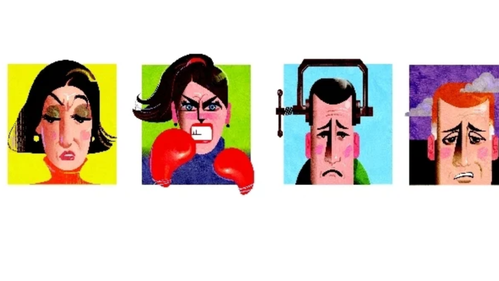 Quattro schiavi del malumore