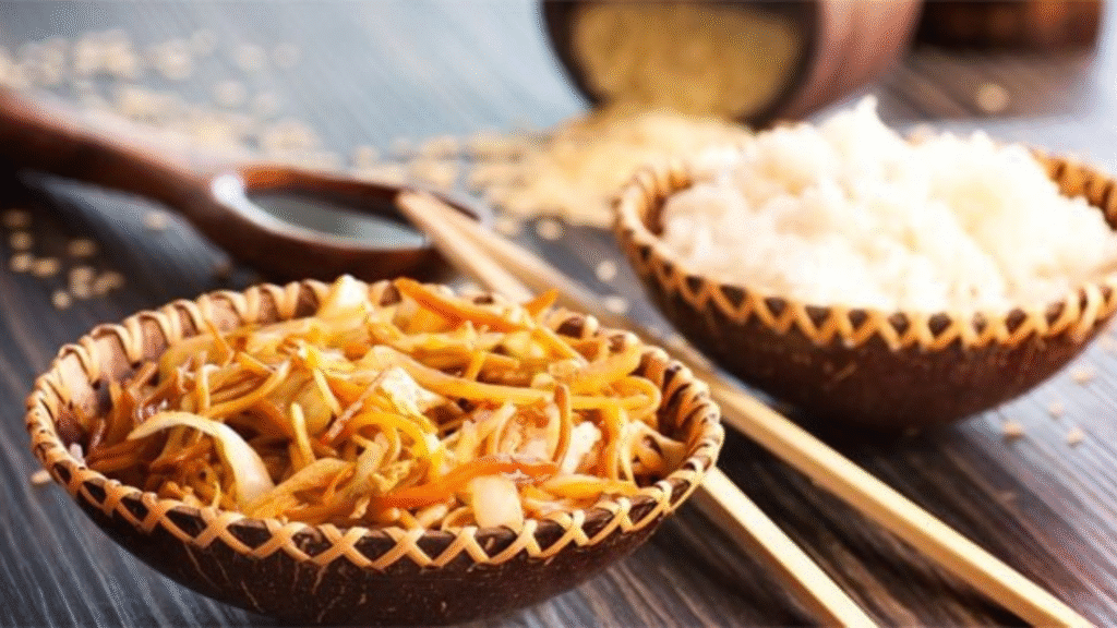 Spaghetti di riso, gli amici della linea