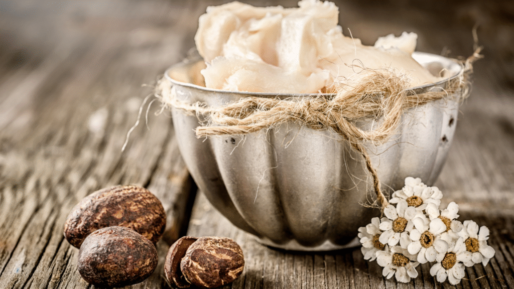 Burro di karité sul viso: pelle sempre giovane