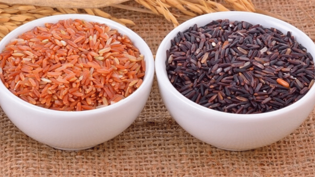 Il riso rosso e nero abbassano il colesterolo