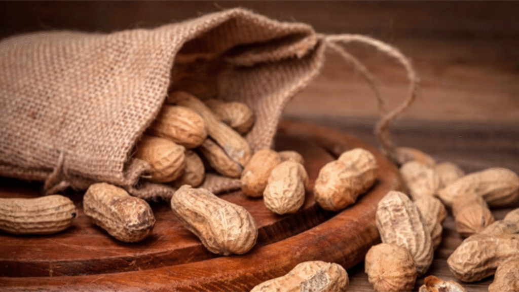 Resta in forma con le arachidi