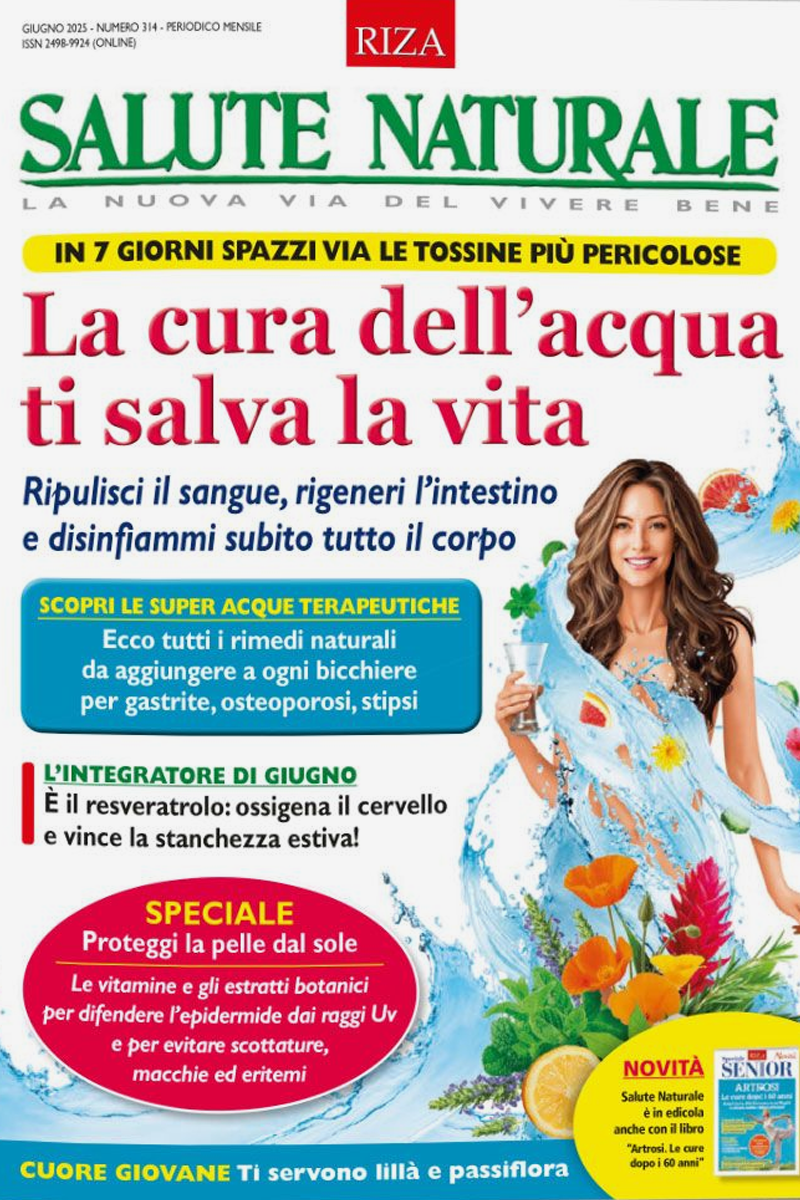 12 numeri di Salute Naturale + 3 omaggi