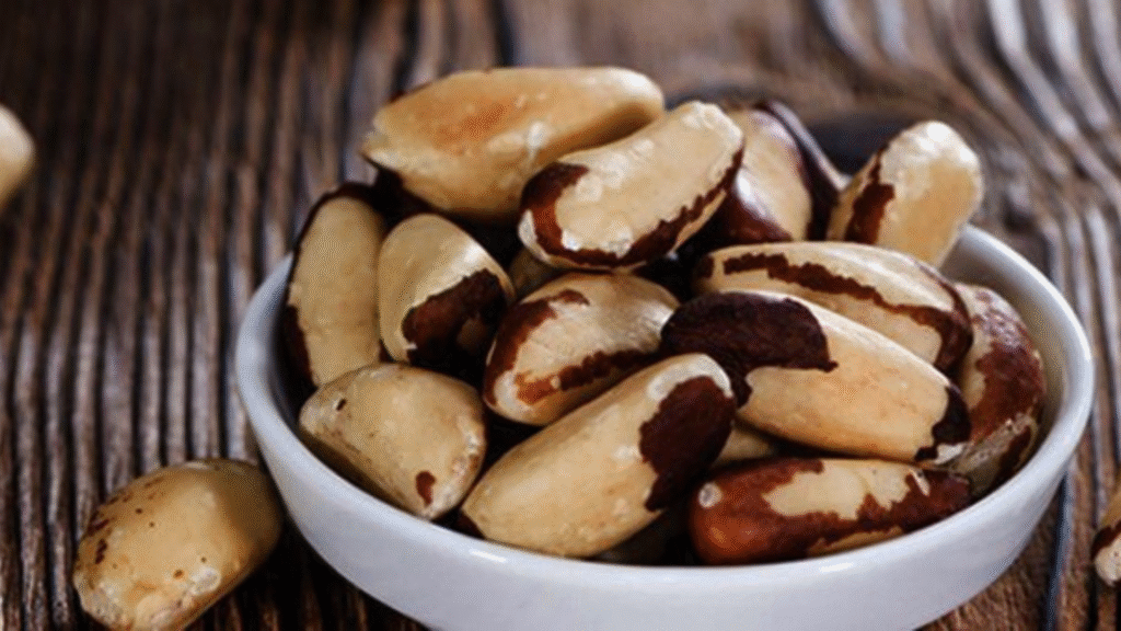 Le noci del brasile riequilibrano la tiroide