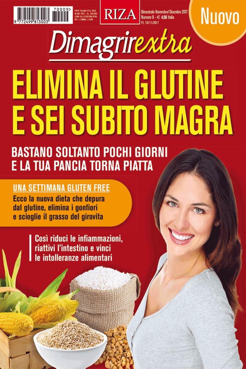 Elimina il glutine e sei subito magra
