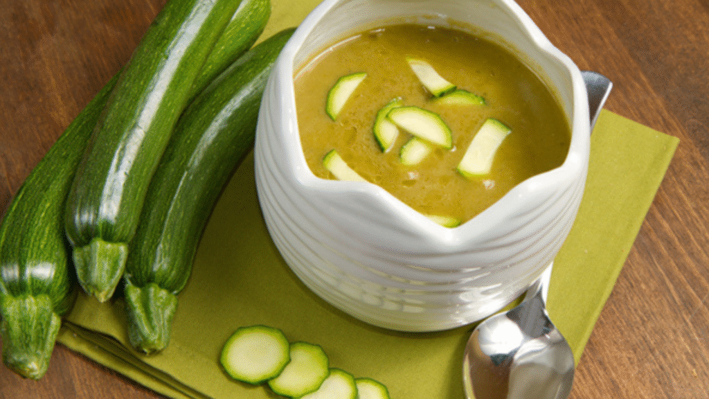 Vellutata di zucchine al kefir: garantisce un intestino sano e migliora le difese