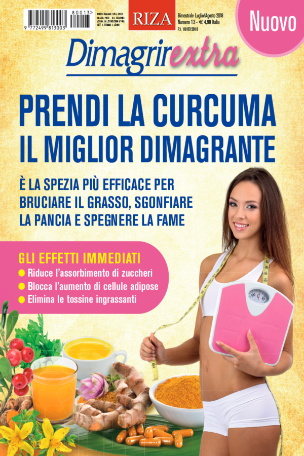 Prendi la curcuma: il miglior dimagrante