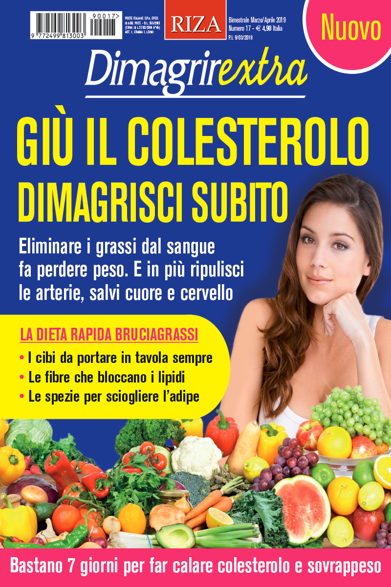 Giù il colesterolo: dimagrisci subito