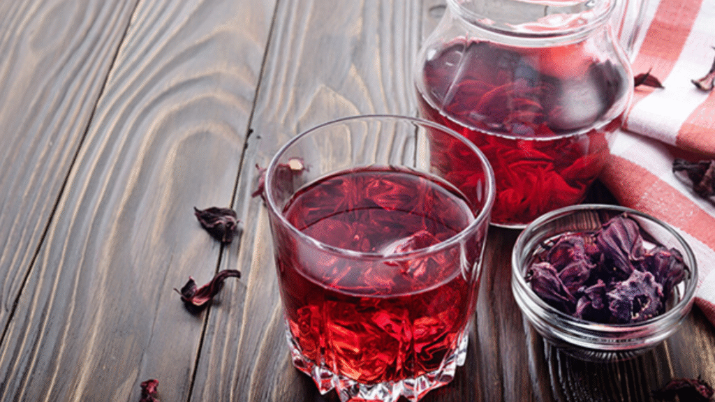 Via l'affanno con l'infuso di ibisco