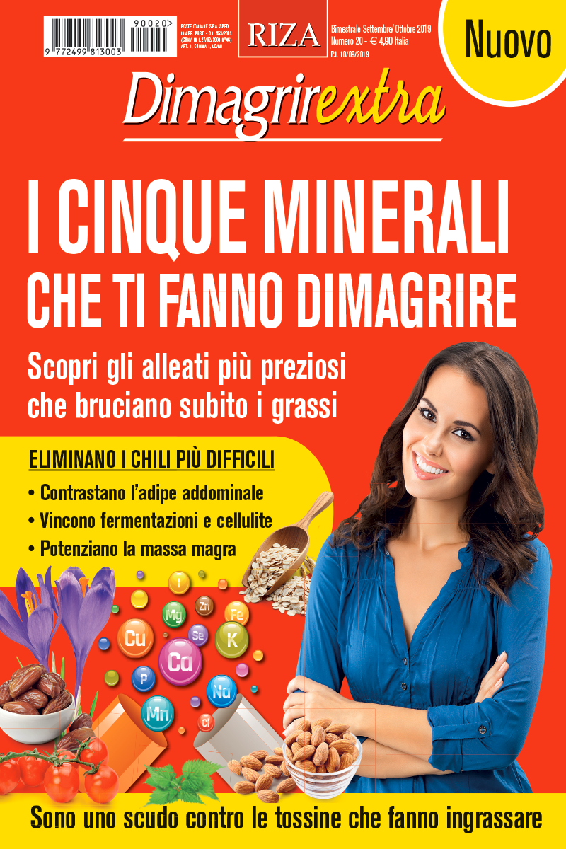 I cinque minerali che ti fanno dimagrire