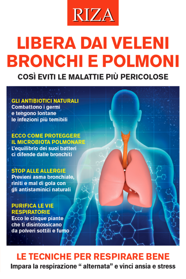 Libera dai veleni bronchi e polmoni