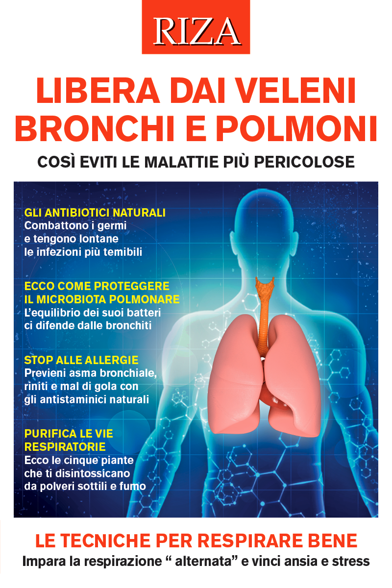 Libera dai veleni bronchi e polmoni