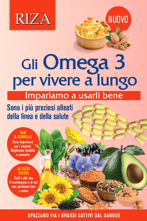 Gli omega 3 per vivere a lungo
