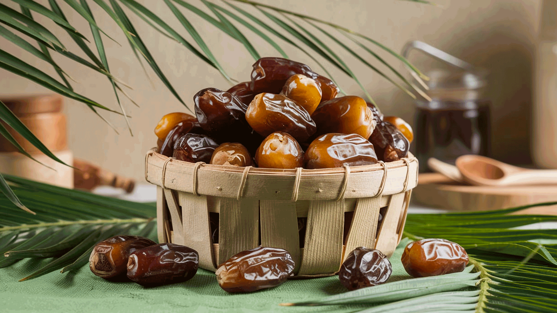 I datteri ricchi di proprietà e benefici