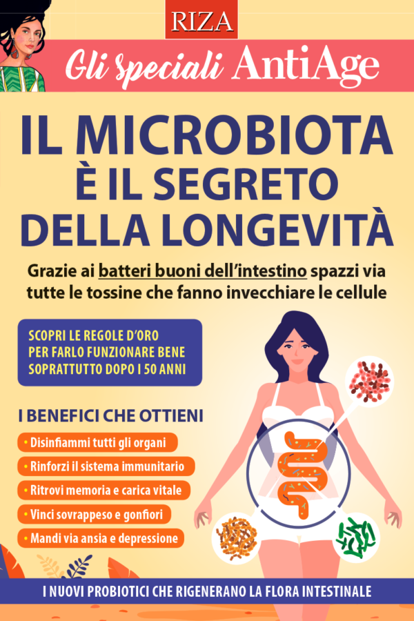 Il microbiota è il segreto della longevità