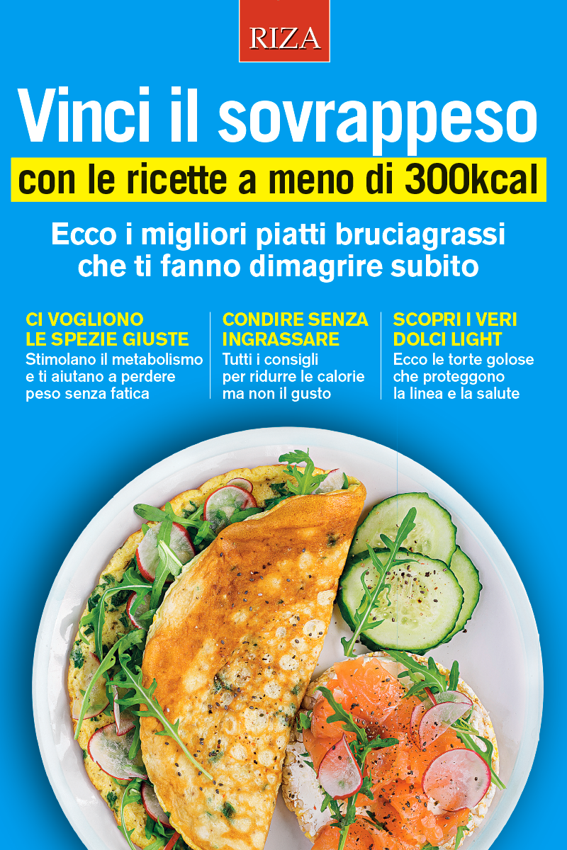 Vinci il sovrappeso con le ricette a meno di 300kcal