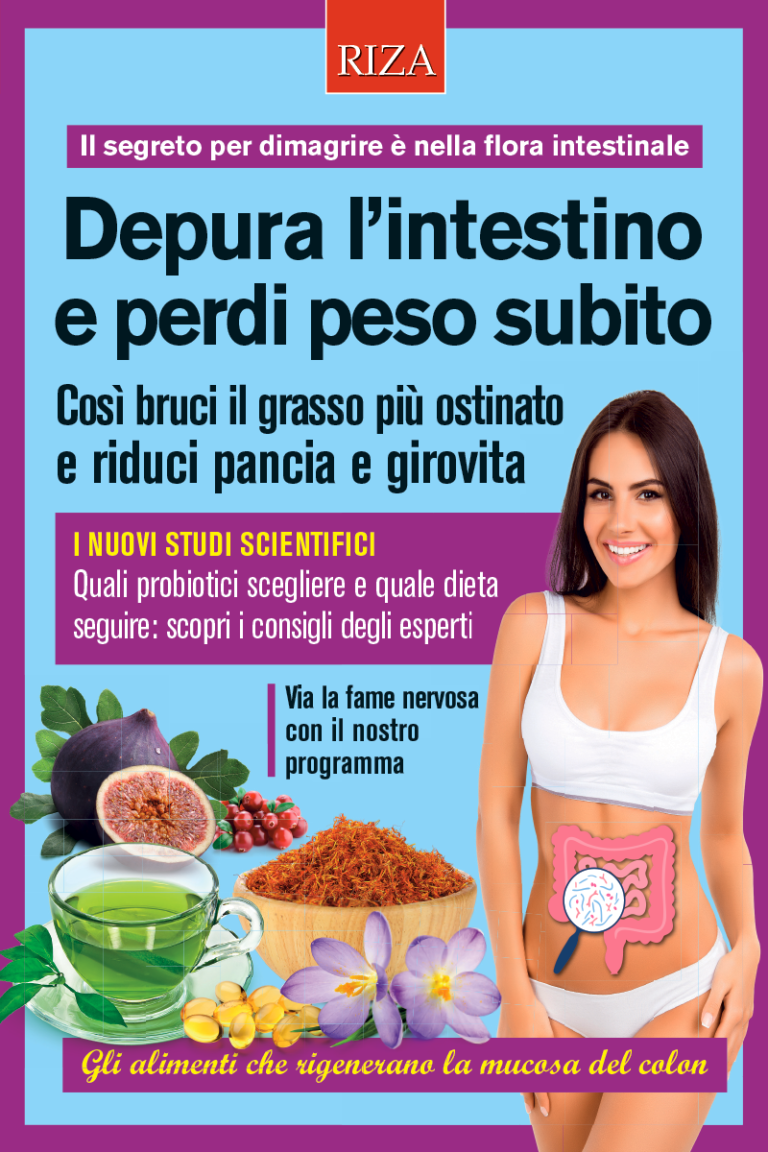 Depura l'intestino e perdi peso subito