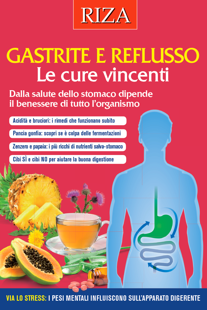 Gastrite e reflusso, le cure vincenti