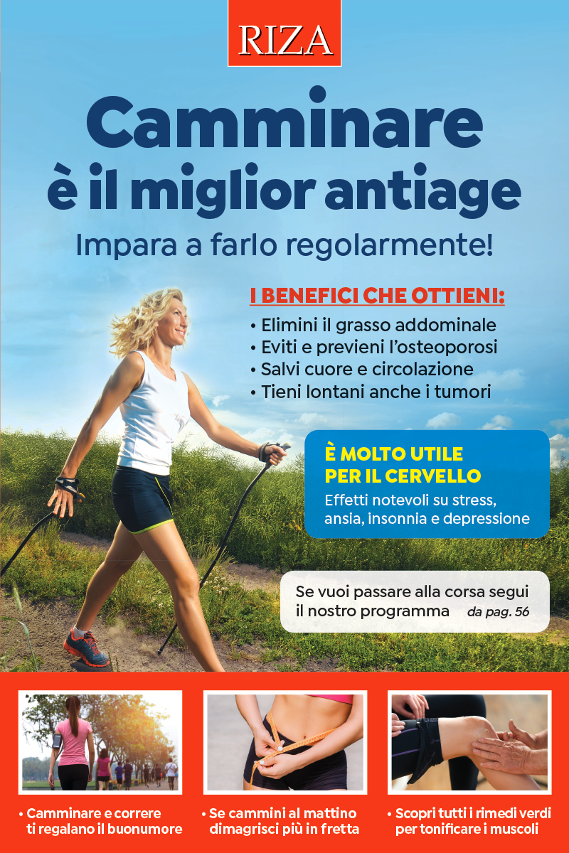 Camminare è il miglior antiage