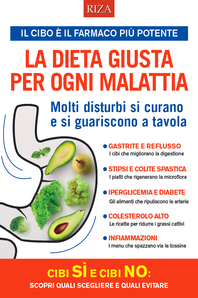 La dieta giusta per ogni malattia