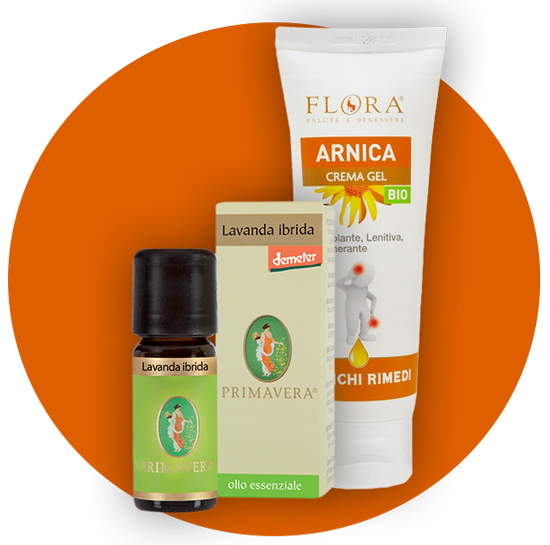 Arnica crema gel + Olio essenziale lavanda