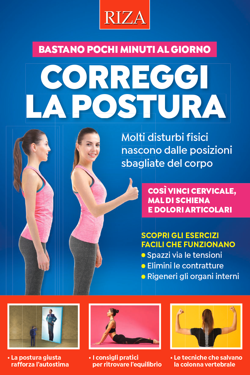 Correggi la postura: bastano pochi minuti al giorno