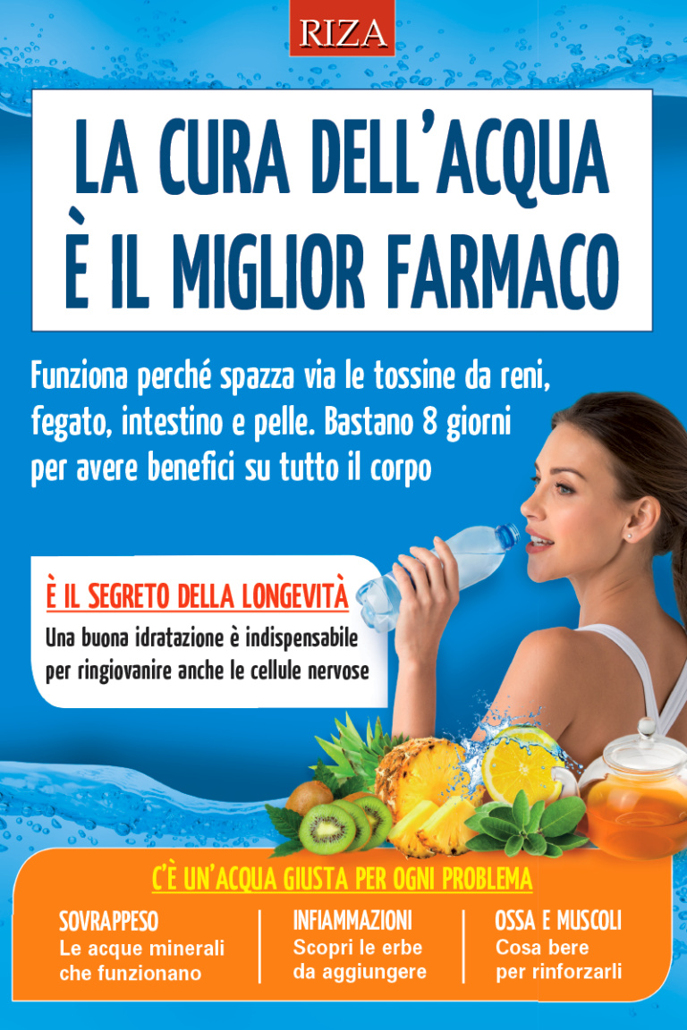 La cura dell'acqua è il miglior farmaco