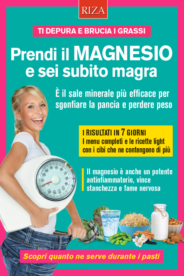 Prendi il magnesio e sei subito magra