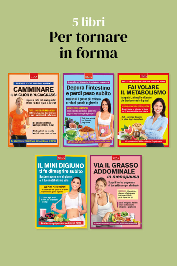 5 libri per tornare in forma