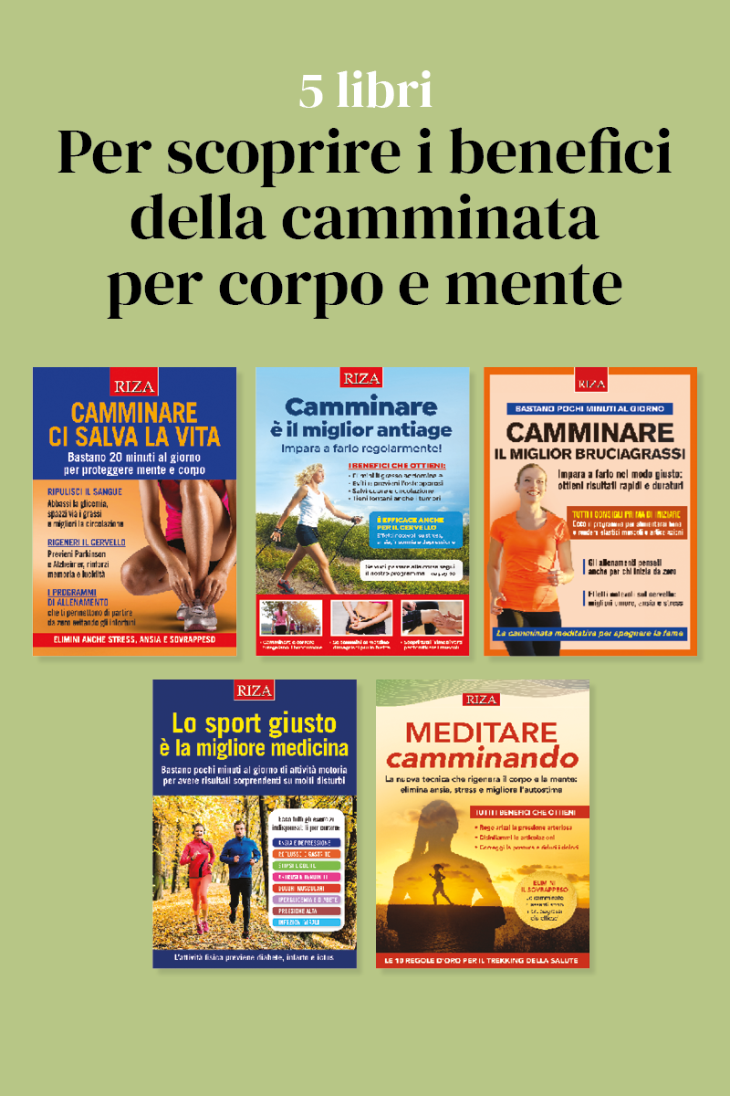 5 libri per scoprire i benefici della camminata per corpo e mente