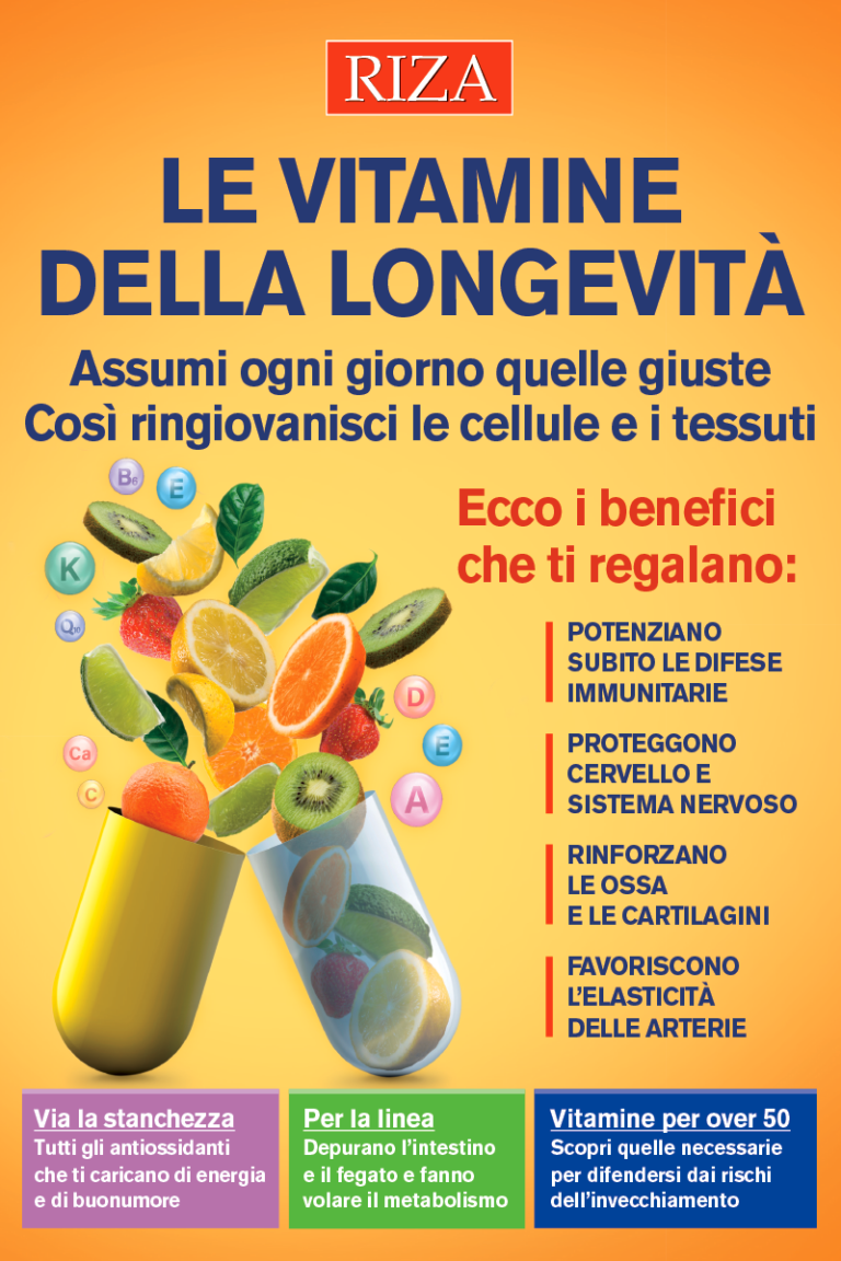 Le vitamine della longevità