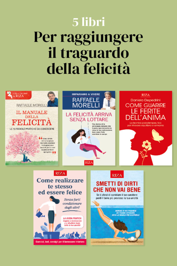 5 libri la felicità è un traguardo alla portata di tutti