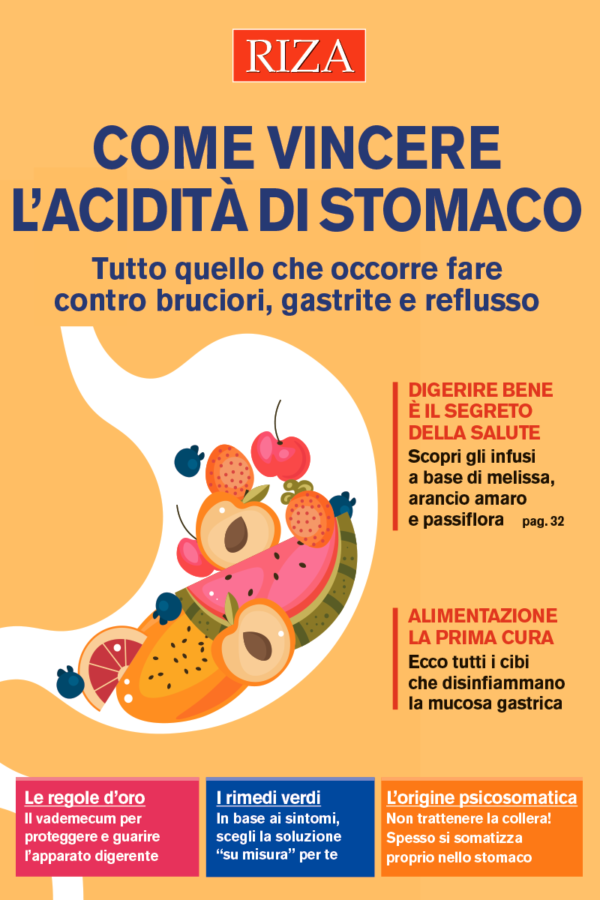 Come vincere l'acidità di stomaco