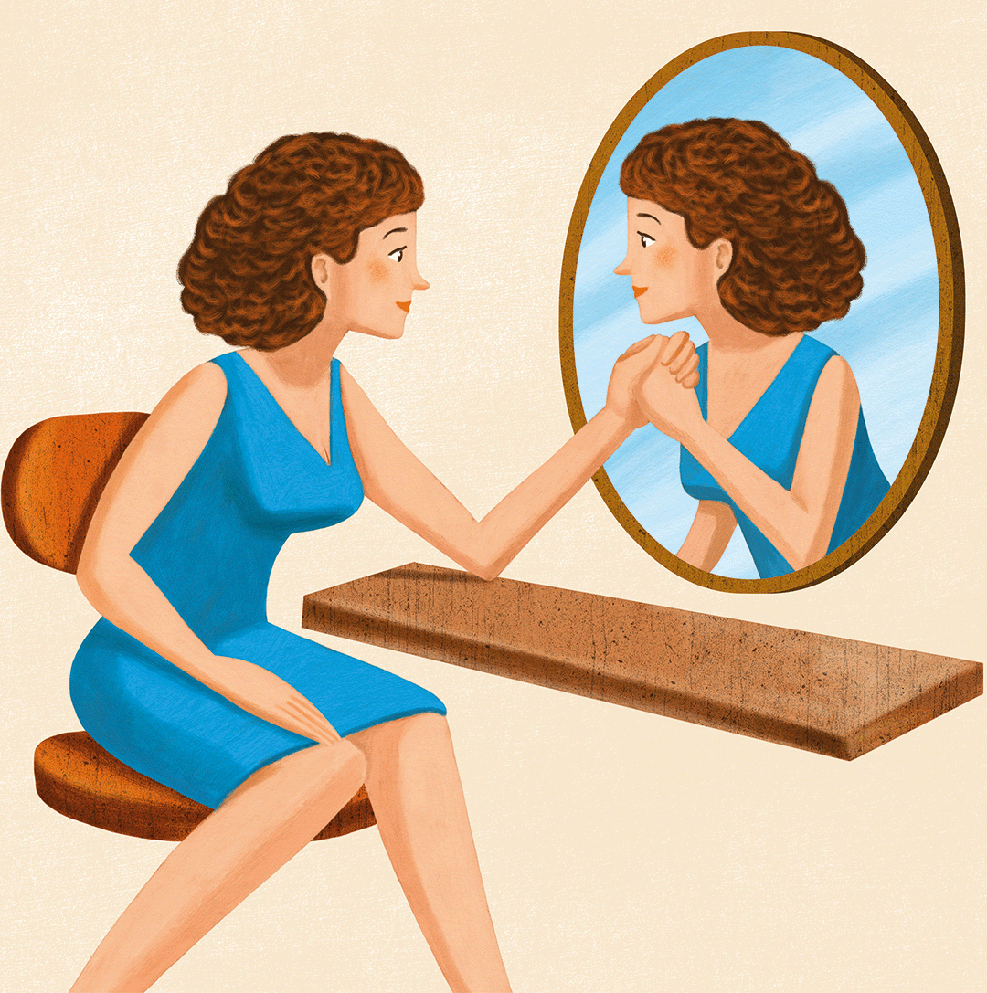 Primo passo. Smetti di lottare con te stesso