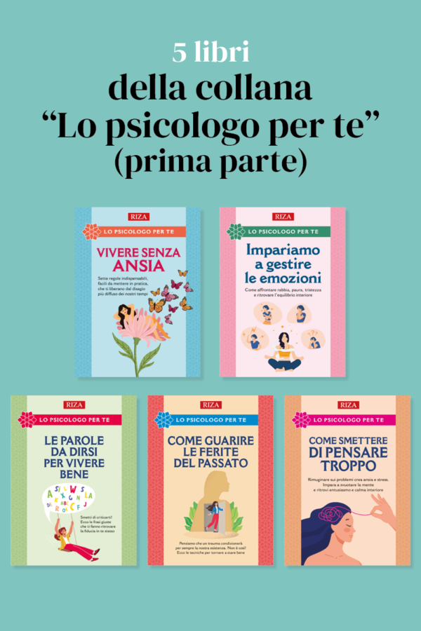 5 libri collana lo psicologo per te (prima parte)