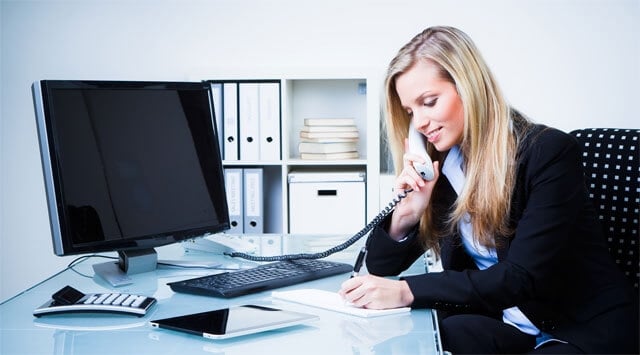 Al lavoro con il sorriso