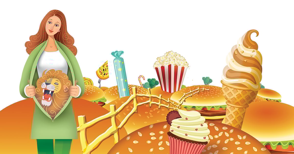 È la rabbia repressa che ti fa divorare la tavola?