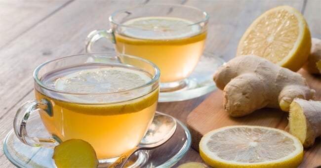 L'infuso di zenzero allevia il mal di gola