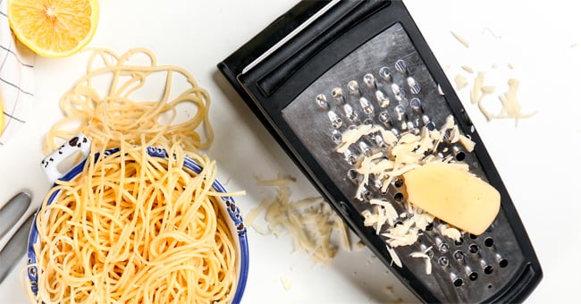 Spaghetti al limone e parmigiano anti sovrappeso