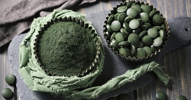 Alt ai chili di troppo con l’alga spirulina
