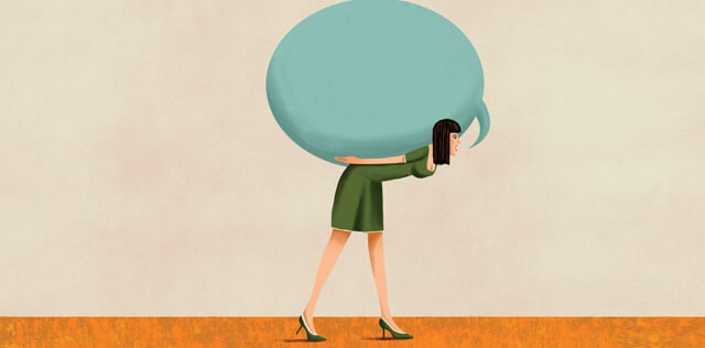 Togliti dalle spalle il peso delle parole inutili