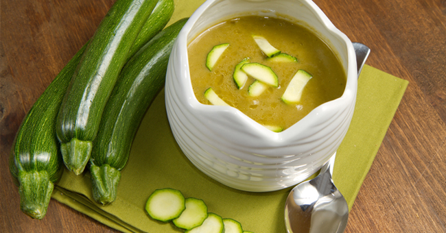 Vellutata di zucchine al kefir: garantisce un intestino sano e migliora le difese