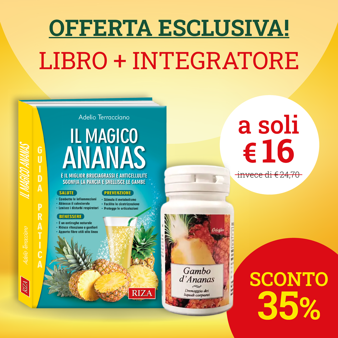 Il magico ananas + 1 integratore di Gambo d'Ananas