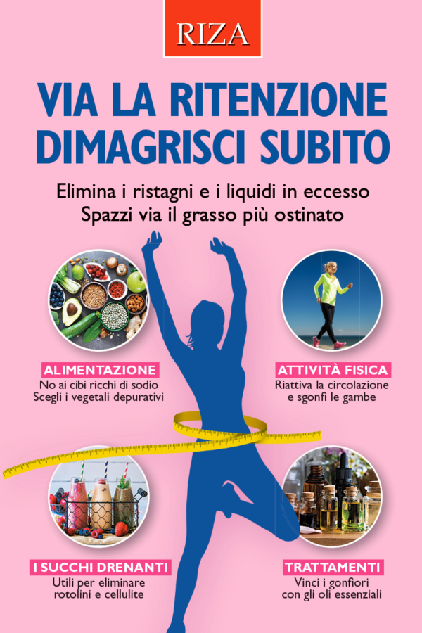 Via la ritenzione, dimagrisci subito