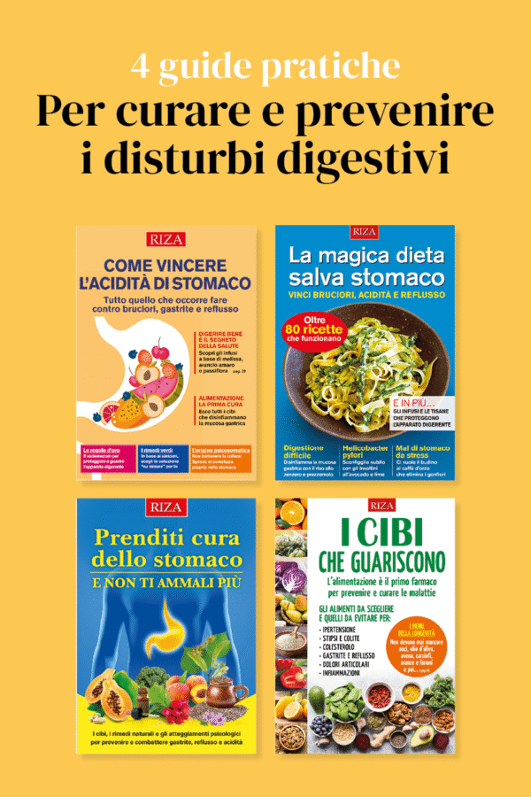 4 guide pratiche per curare e prevenire i disturbi digestivi
