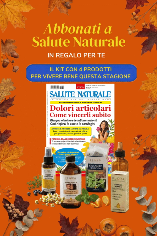 12 numeri di Salute Naturale + 4 regali