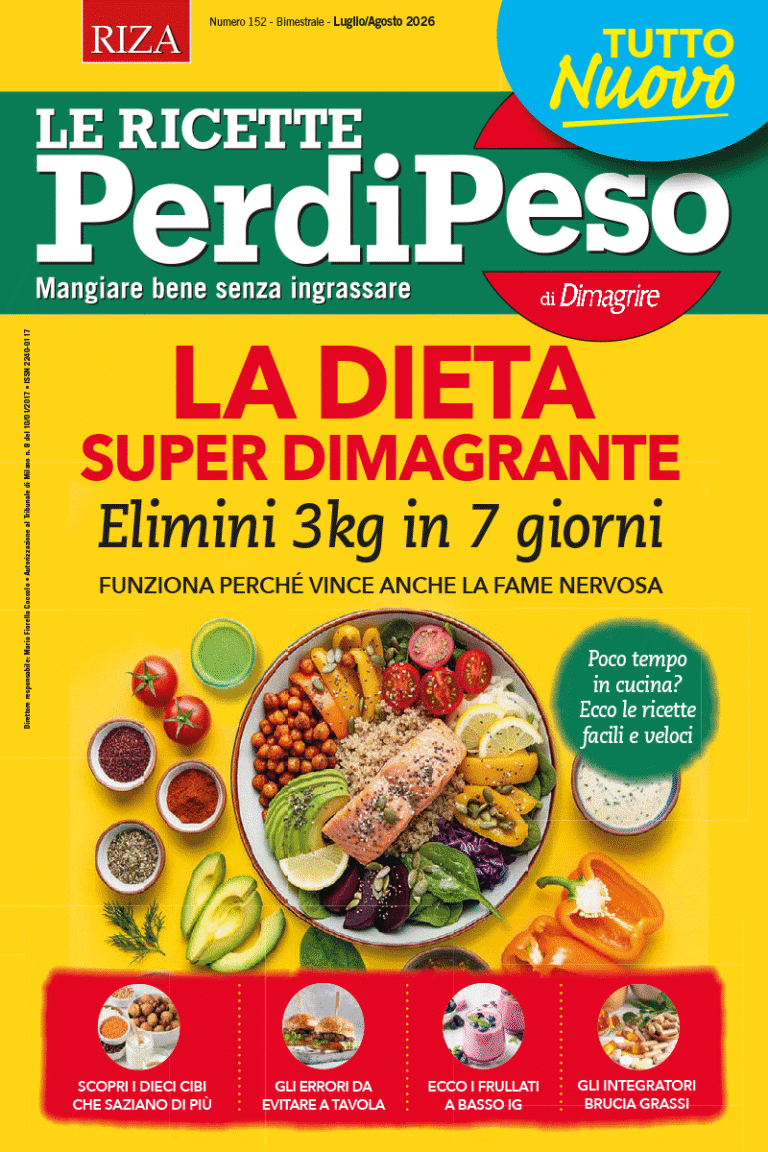 Le Ricette PerdiPeso, cartaceo - Luglio/Agosto 2026