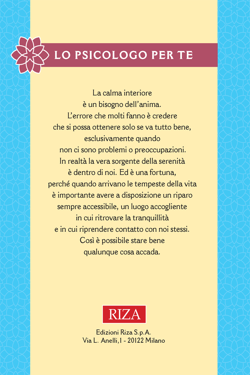Come ritrovare la calma interiore (quarta), cartaceo