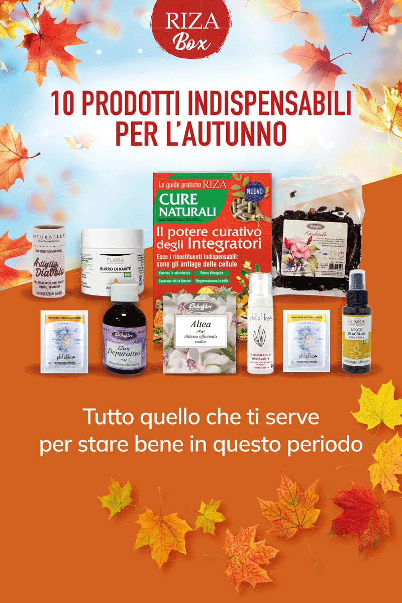 Riza box – 10 prodotti indispensabili per l'autunno